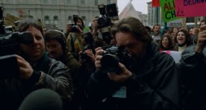 philadelphia cinematography by tak fujimoto night medium wide shot silhouette artificial light shot 010