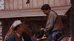 rio bravo cinematography by russell harlan day establishing shot hard light shot 032