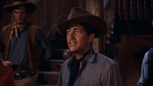 rio bravo cinematography by russell harlan night close up two shot artificial light shot 025