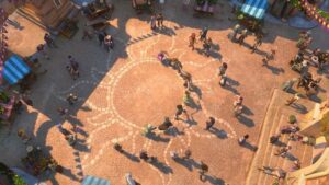 tangled cinematography by al vasquez day establishing shot hard light sunny shot 050