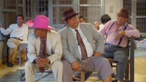 the act of killing cinematography by lars skree day close up three shot hard light daylight shot 052