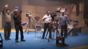 the act of killing cinematography by lars skree day medium shot three shot daylight shot 072