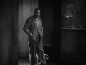 the artist cinematography by guillaume schiffman interior night medium close up moonlight shot 062