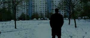 the bourne supremacy cinematography by oliver wood day medium shot backlight shot 040