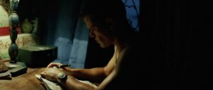 the bourne supremacy cinematography by oliver wood interior night extreme close up silhouette artificial light shot 063