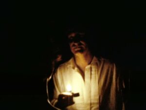 the celebration cinematography by anthony dod mantle night close up silhouette practical light shot 018