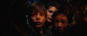 the goonies cinematography by nick mclean night medium close up artificial light shot 038
