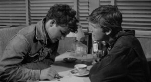 the last picture show cinematography by robert surtees day extreme close up two shot hard light shot 012