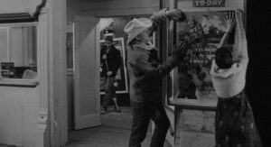 the last picture show cinematography by robert surtees exterior day medium close up over the shoulder backlight shot 021