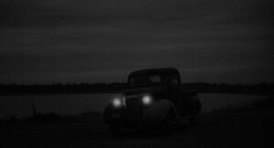 the last picture show cinematography by robert surtees night establishing shot moonlight truck shot 023