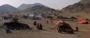 the message cinematography by jack hildyard day establishing shot hard light daylight shot 071