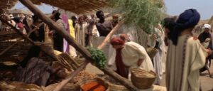 the message cinematography by jack hildyard day establishing shot side lighting daylight shot 047