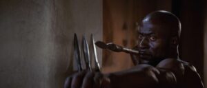 the message cinematography by jack hildyard extreme close up side lighting artificial light shot 027