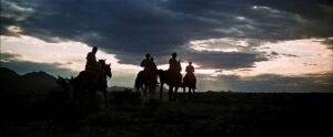the wild bunch cinematography by lucien ballard exterior day establishing shot hard light shot 001