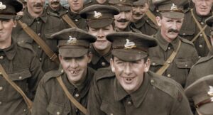 they shall not grow old cinematography by peter jackson day close up three shot daylight shot 061