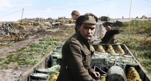 they shall not grow old cinematography by peter jackson day medium close up backlight sunny shot 072