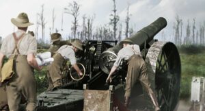 they shall not grow old cinematography by peter jackson day medium close up two shot hard light sunny shot 041
