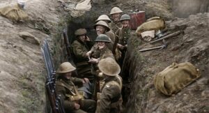 they shall not grow old cinematography by peter jackson day medium wide shot backlight daylight shot 024