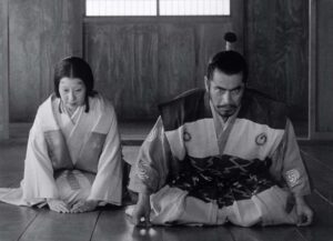 throne of blood cinematography by asakazu nakai day close up two shot side lighting daylight shot 037