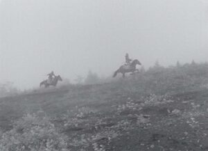 throne of blood cinematography by asakazu nakai day establishing shot hard light sunny shot 040