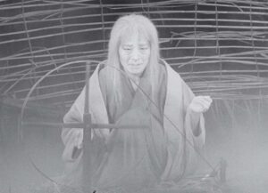 throne of blood cinematography by asakazu nakai day extreme close up daylight shot 015