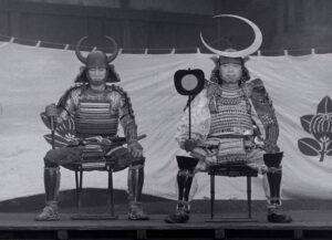 throne of blood cinematography by asakazu nakai day medium close up two shot hard light daylight shot 030