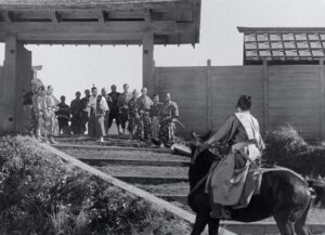 throne of blood cinematography by asakazu nakai day medium shot over the shoulder backlight daylight shot 065