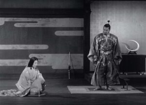 throne of blood cinematography by asakazu nakai day medium shot two shot hard light shot 022