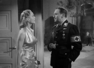 to be or not to be cinematography by rudolph mat day close up three shot side lighting shot 040