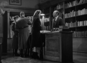 to be or not to be cinematography by rudolph mat medium shot three shot moonlight shot 050