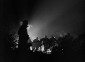 to be or not to be cinematography by rudolph mat night medium wide shot three shot moonlight shot 010