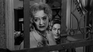 what ever happened to baby jane cinematography by ernest haller day medium close up shot 005