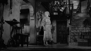 what ever happened to baby jane cinematography by ernest haller interior medium wide shot artificial light shot 014
