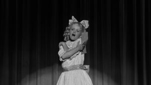 what ever happened to baby jane cinematography by ernest haller night medium close up silhouette artificial light shot 003