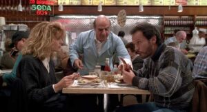 when harry met sally cinematography by barry sonnenfeld day close up three shot hard light shot 008