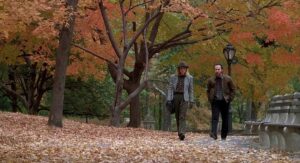 when harry met sally cinematography by barry sonnenfeld day medium wide shot two shot backlight daylight shot 007