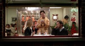 when harry met sally cinematography by barry sonnenfeld interior day medium wide shot three shot hard light shot 019