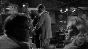 whos afraid of virginia woolf cinematography by haskell wexler medium close up three shot shot 040