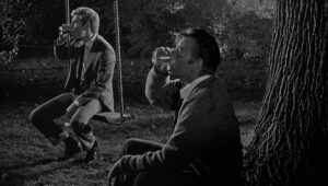 whos afraid of virginia woolf cinematography by haskell wexler night close up two shot moonlight shot 017