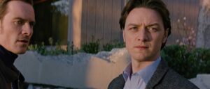 x men first class cinematography by john mathieson day close up over the shoulder shot 053