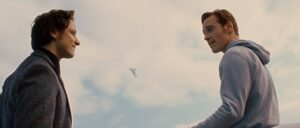 x men first class cinematography by john mathieson day close up two shot backlight sunny shot 013