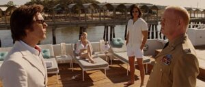 x men first class cinematography by john mathieson day medium close up three shot hard light daylight shot 044