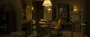 zodiac cinematography by harris savides interior night medium wide shot practical light shot 007
